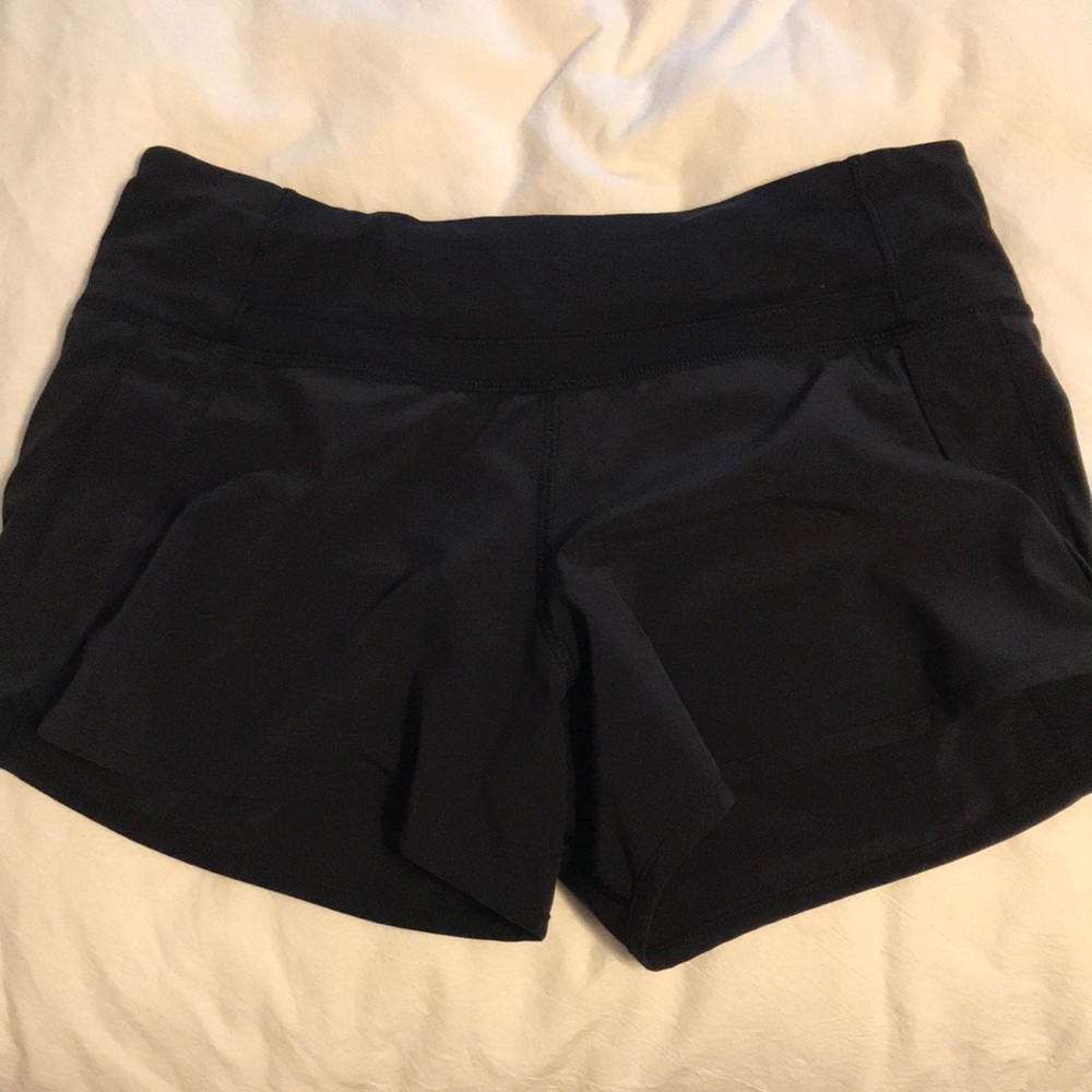 Lululemon Run Times 4” black